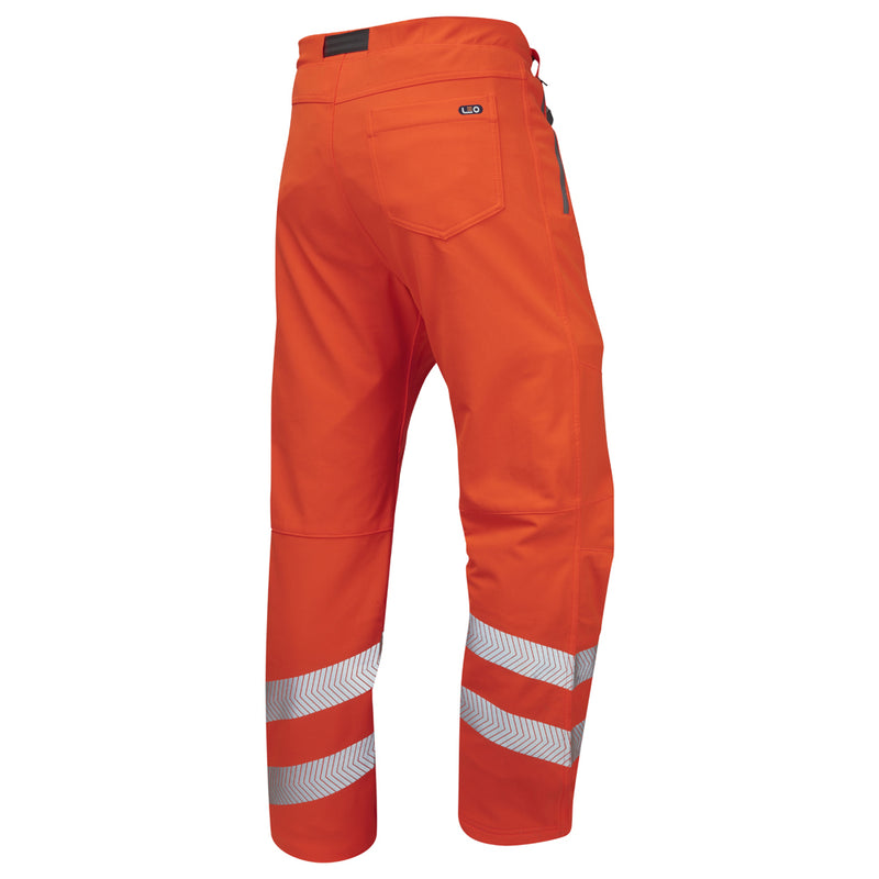 LEO LANDCROSS Stretch Work Hi-Vis Trouser Pants