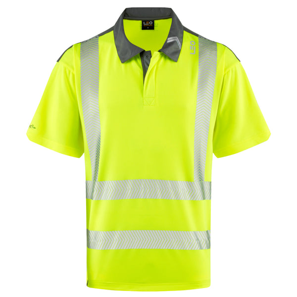 LEO TRIMSTONE Hi-Vis Polo Shirt