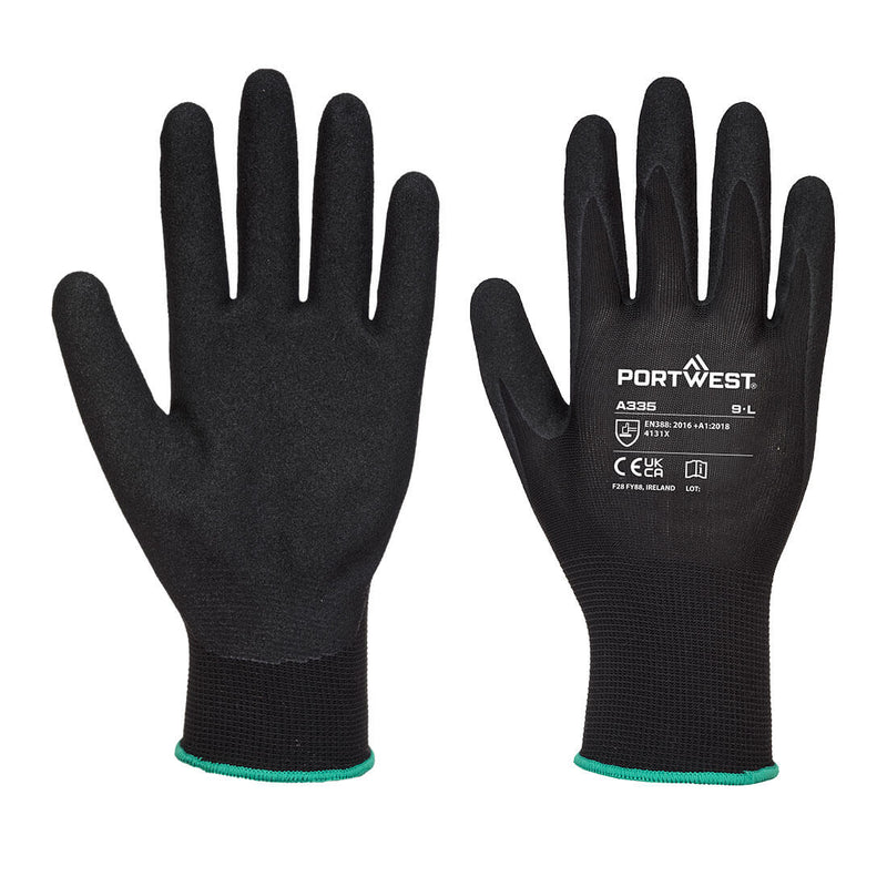 Portwest Dermi-Grip Nitrile Sandy Glove A335