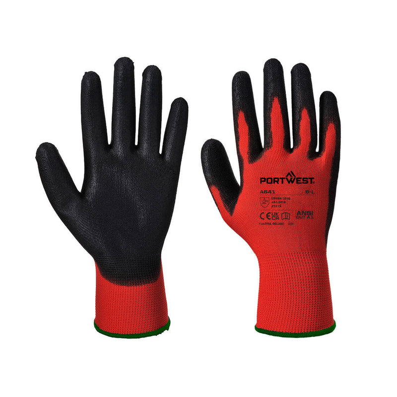 Portwest Red PU Glove A641