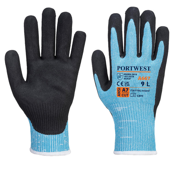 Portwest Claymore Cut F13 Nitrile Glove A667