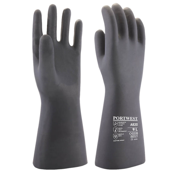 Portwest Neoprene Chemical Gauntlet Glove A820