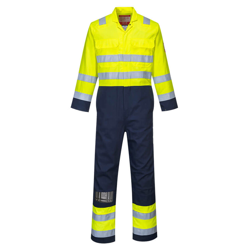 Portwest Flame Resistant Bizflame Hi-Vis Coverall BIZ7