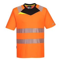 Portwest DX4 Hi-Vis T-Shirt Short Sleeve DX413