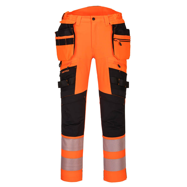 Portwest DX4 Hi-Vis Detachable Holster Pocket Trousers DX442