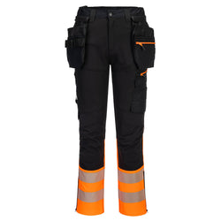 Portwest DX4 Hi-Vis Detachable Holster Pocket Craft Trousers DX457