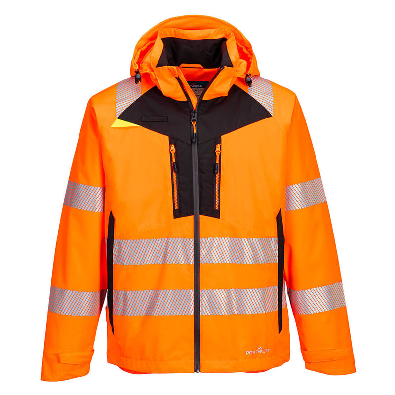 Portwest DX4 Hi-Vis Rain Jacket  DX462