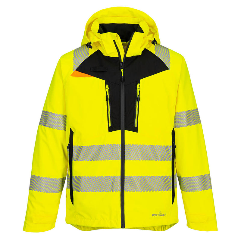 Portwest DX4 Hi-Vis Rain Jacket  DX462