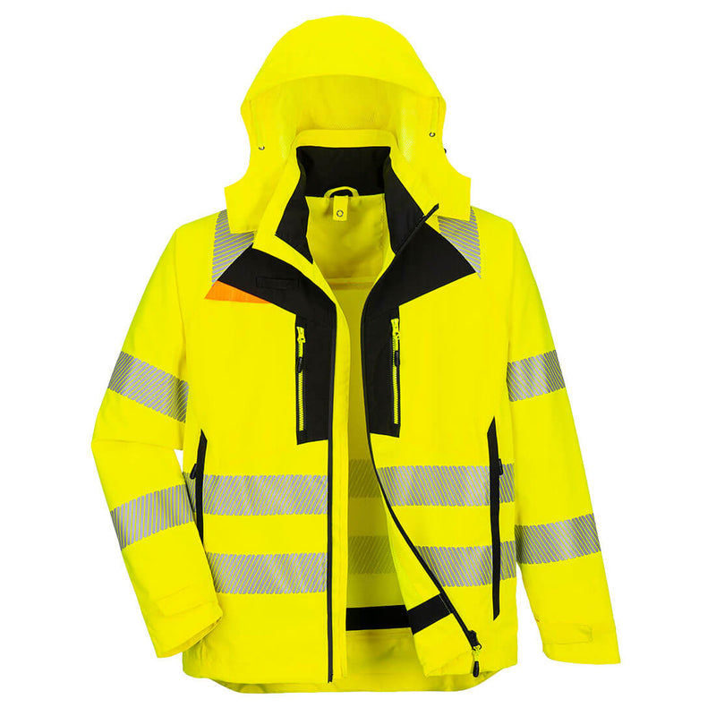 Portwest DX4 Hi-Vis 4-in-1 Jacket DX466