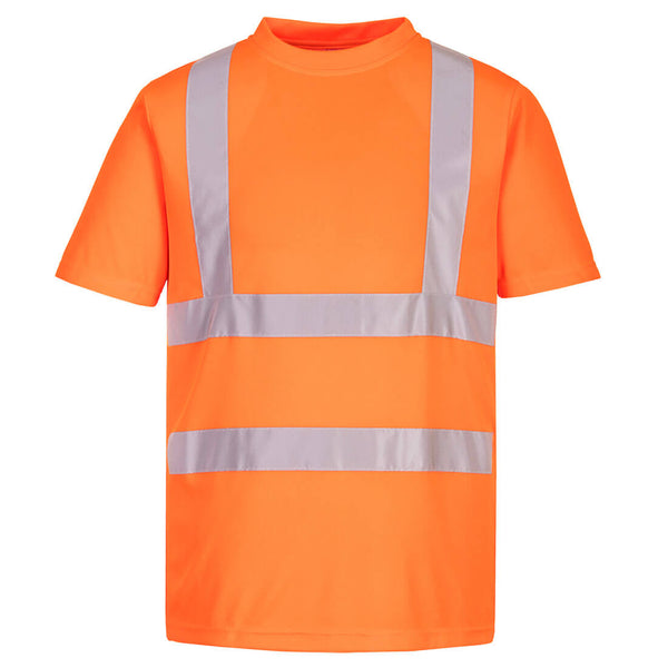 Portwest Eco Hi-Vis T-Shirt Short Sleeve (Pack of 6) EC12