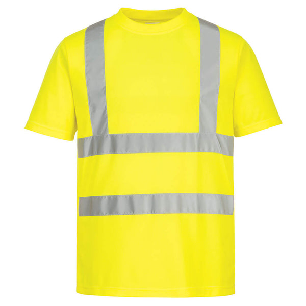 Portwest Eco Hi-Vis T-Shirt Short Sleeve (Pack of 6) EC12