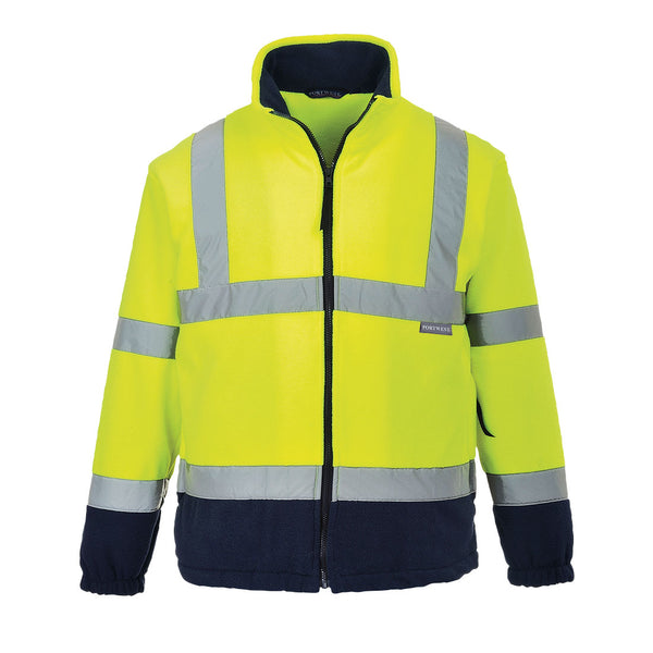 Portwest Hi-Vis Contrast Fleece Jacket F301