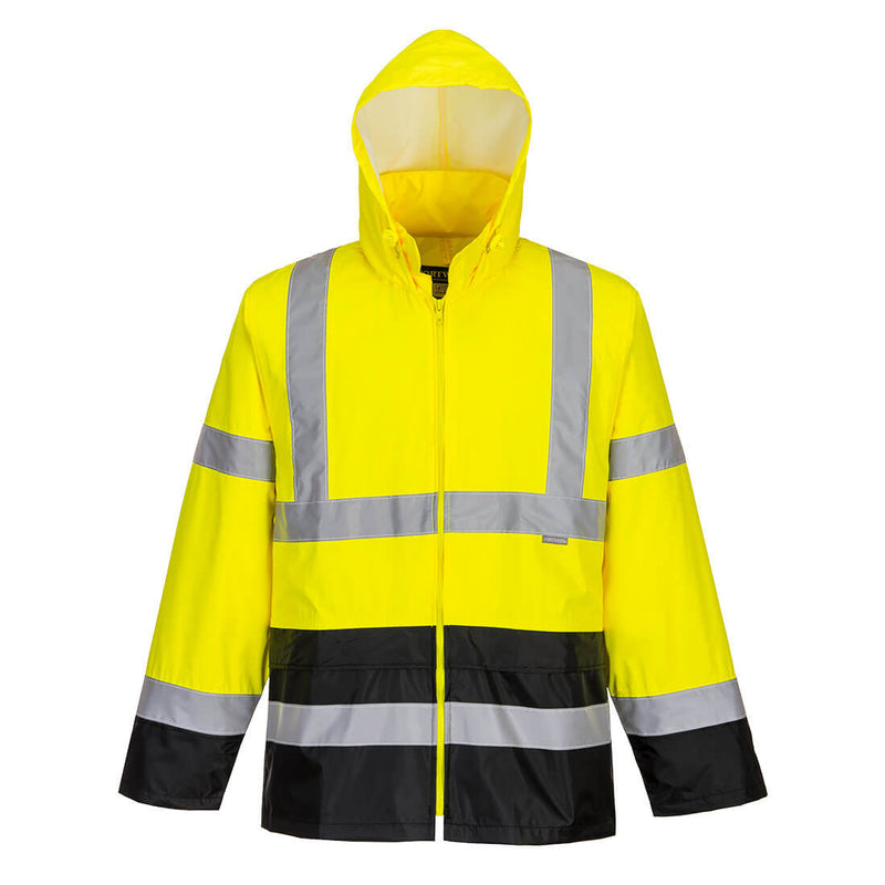 Portwest Hi-Vis Contrast Classic Rain Jacket H443