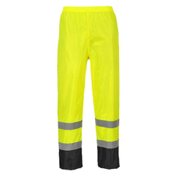 Portwest Hi-Vis Contrast Classic Rain Trousers H444