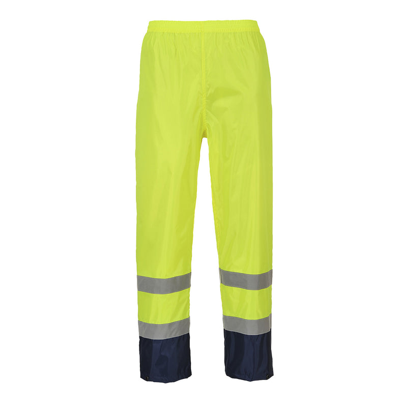 Portwest Hi-Vis Contrast Classic Rain Trousers H444