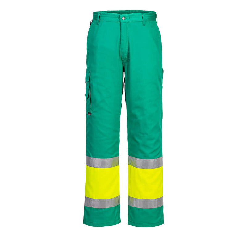 Portwest Hi-Vis Lightweight Service Trousers L049