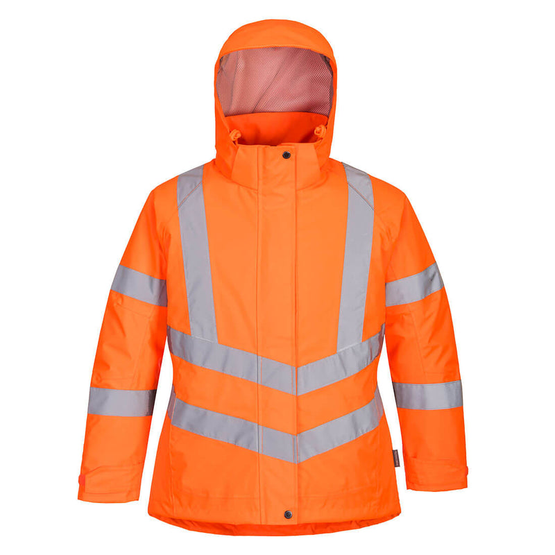 Portwest Hi-Vis Ladies Winter Jacket LW74