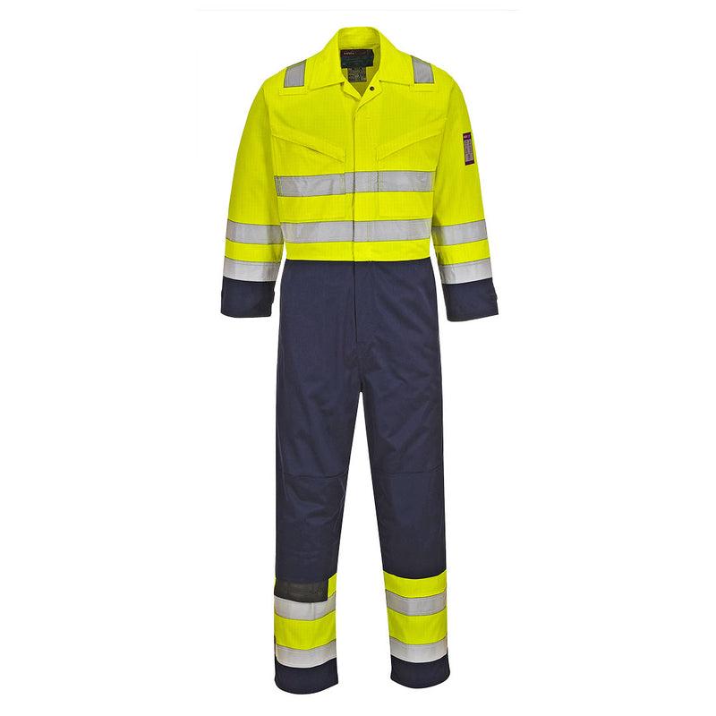 Portwest Flame Resistant Hi-Vis Modaflame Coverall MV28