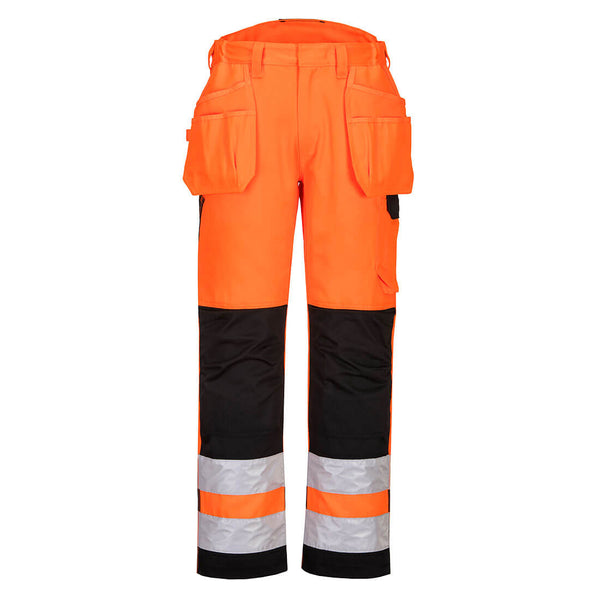 Portwest PW2 Hi-Vis Holster Pocket Trousers PW242