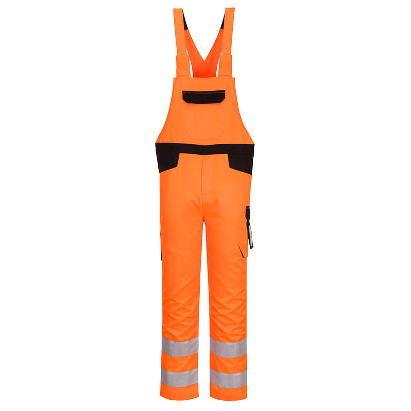 Portwest PW2 Hi-Vis Bib and Brace PW244