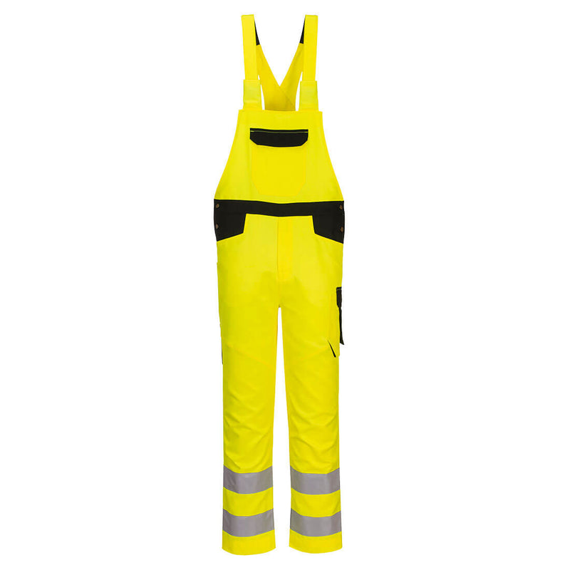 Portwest PW2 Hi-Vis Bib and Brace PW244