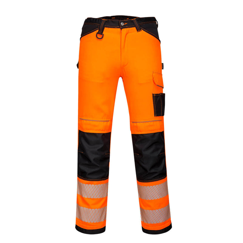 Portwest PW3 Hi-Vis Lightweight Stretch Work Trousers PW303