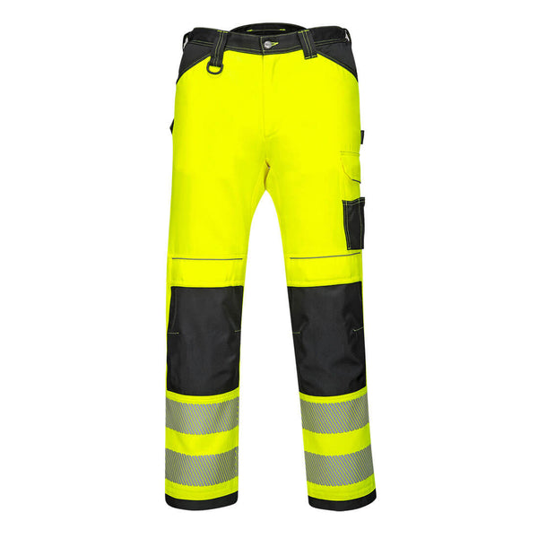 Portwest PW3 Hi-Vis Lightweight Stretch Work Trousers PW303