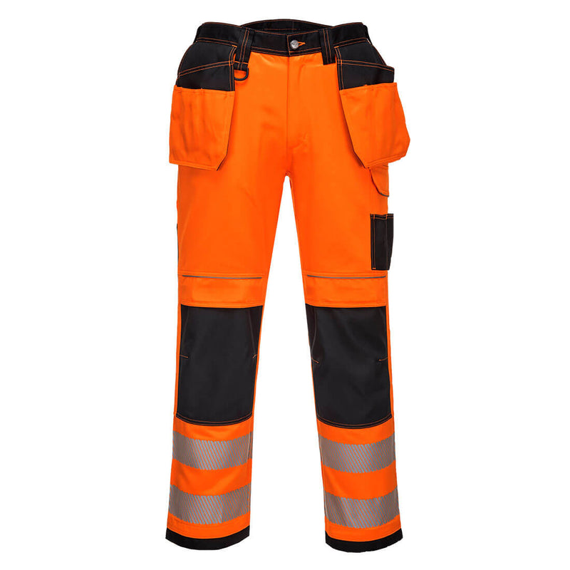 Portwest PW3 Hi-Vis Stretch Holster Pocket Trousers PW306