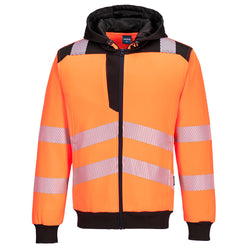 Portwest PW3 Hi-Vis Zip Hoodie PW327