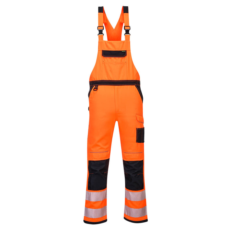 Portwest PW3 Hi-Vis Bib and Brace PW344