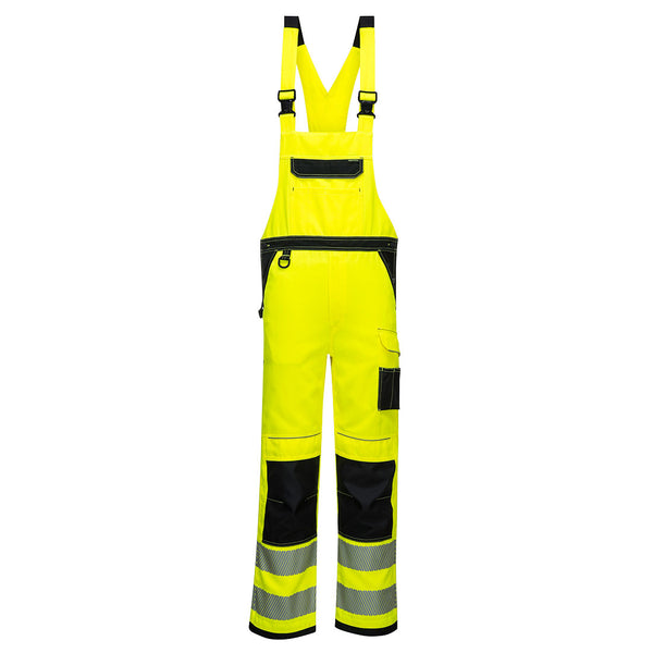 Portwest PW3 Hi-Vis Bib and Brace PW344