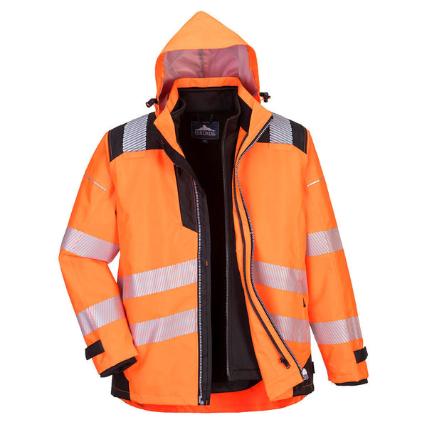 Portwest PW3 Hi-Vis 3-in-1 Jacket PW365