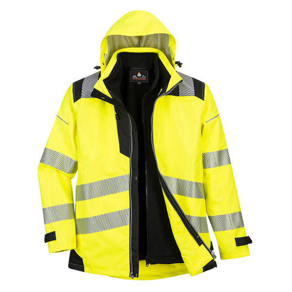 Portwest PW3 Hi-Vis 3-in-1 Jacket PW365