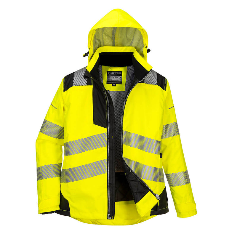 Portwest PW3 Hi-Vis Ladies Winter Jacket PW382