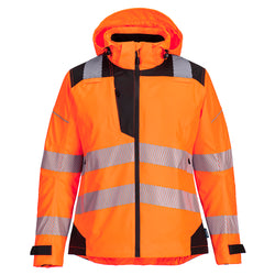 Portwest PW3 Hi-Vis Ladies Rain Jacket PW389