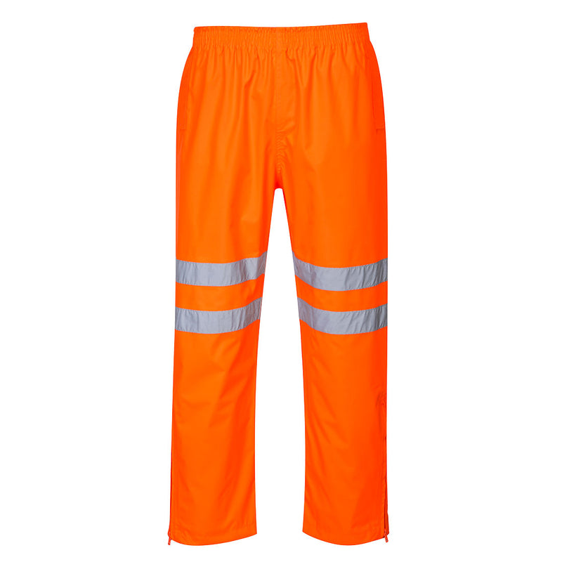 Portwest Hi-Vis Breathable Rain Trousers RT61