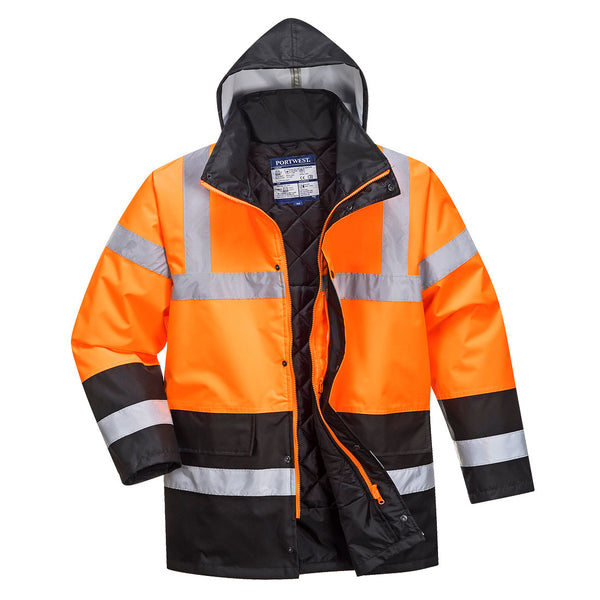 Portwest Hi-Vis Contrast Winter Traffic Jacket S467