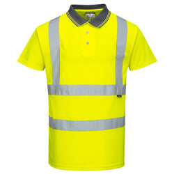 Portwest Hi-Vis Polo Shirt Short Sleeve S477