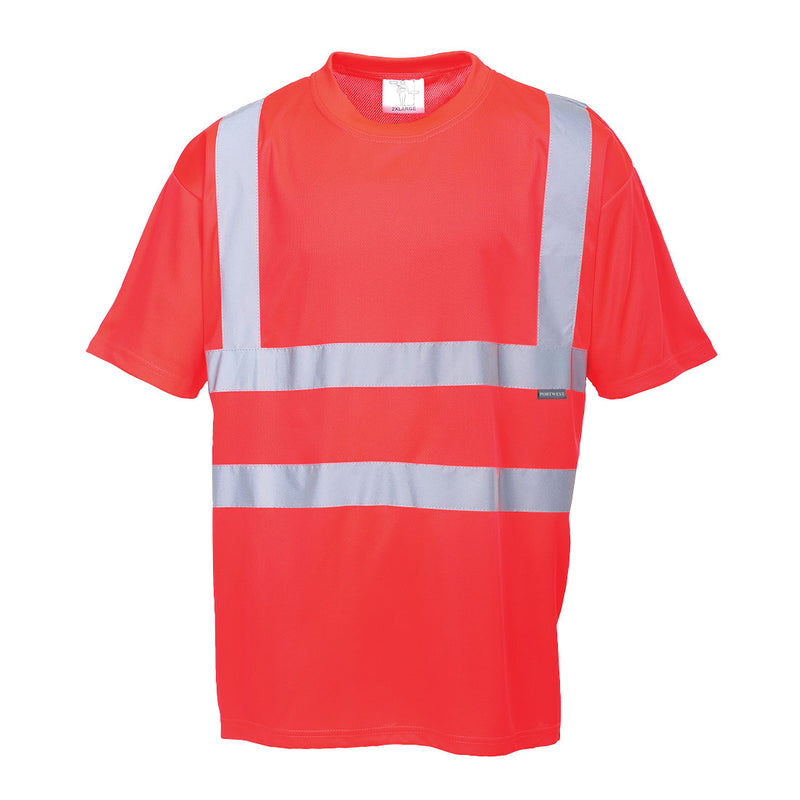 Portwest Hi-Vis T-Shirt Short Sleeve S478