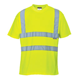 Portwest Hi-Vis T-Shirt Short Sleeve S478