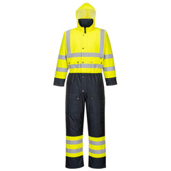 Portwest Hi-Vis Contrast Winter Coverall S485