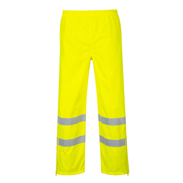 Portwest Hi-Vis Breathable Rain Trousers S487