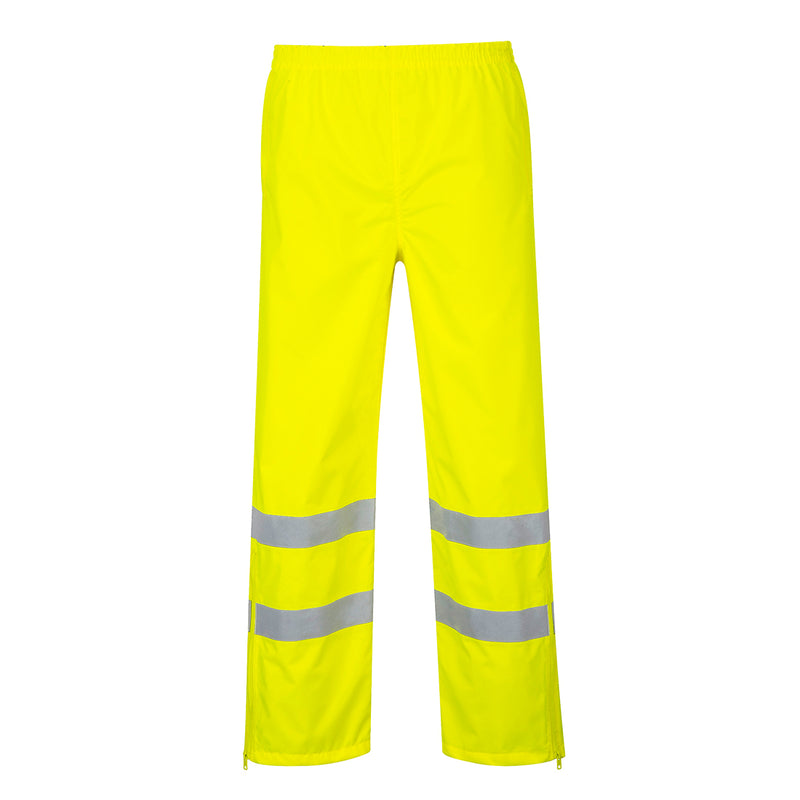 Portwest Hi-Vis Breathable Rain Trousers S487