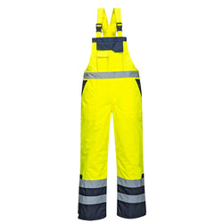 Portwest Hi-Vis Contrast Winter Bib and Brace S489