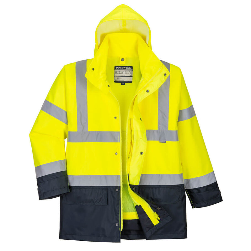 Portwest Hi-Vis 5-in-1 Contrast Executive Jacket S768