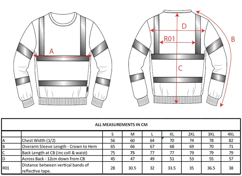 Portwest Eco Hi-Vis Sweatshirt EC13