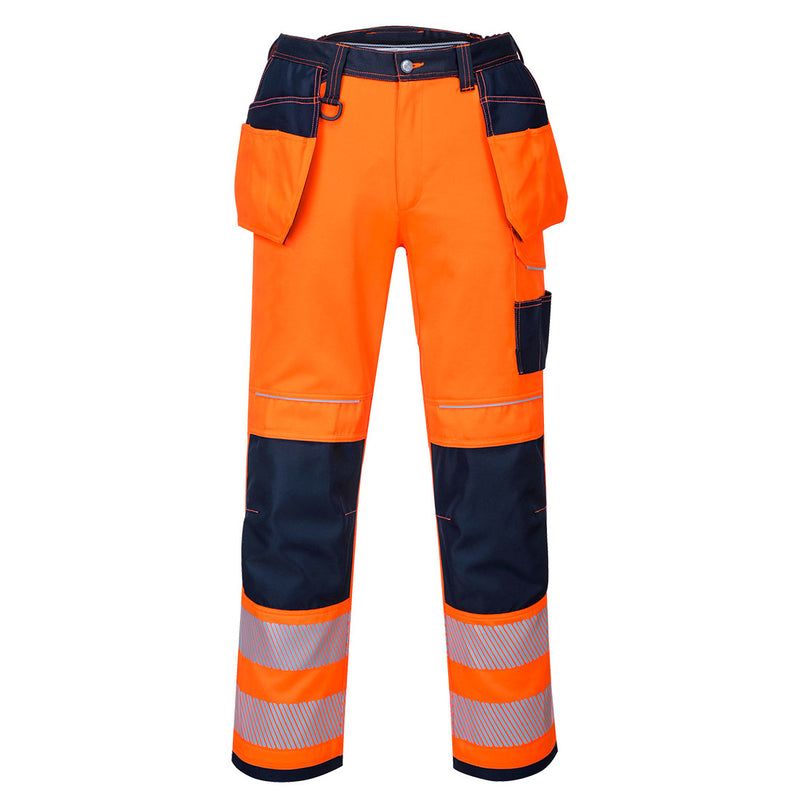 Portwest PW3 Hi-Vis Holster Pocket Trousers T501