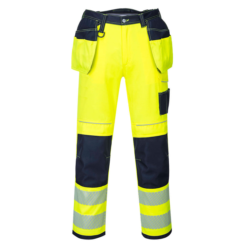 Portwest PW3 Hi-Vis Holster Pocket Trousers T501