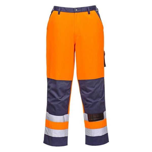 Portwest Lyon Hi-Vis Contrast Work Trousers TX51