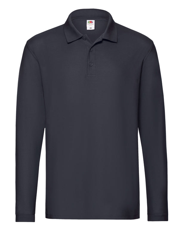 FOTL Men's Premium Long Sleeve Poloshirt 63310